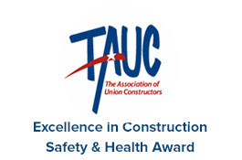 TAUC - Excellence in Construction Safety & Health Award (1 Million hours)