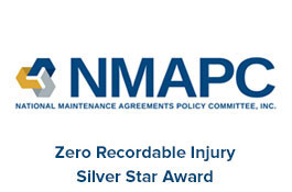 NMAPC - Zero Recordable Injury Silver Star Award (Zero Safety Awards Logo) BP