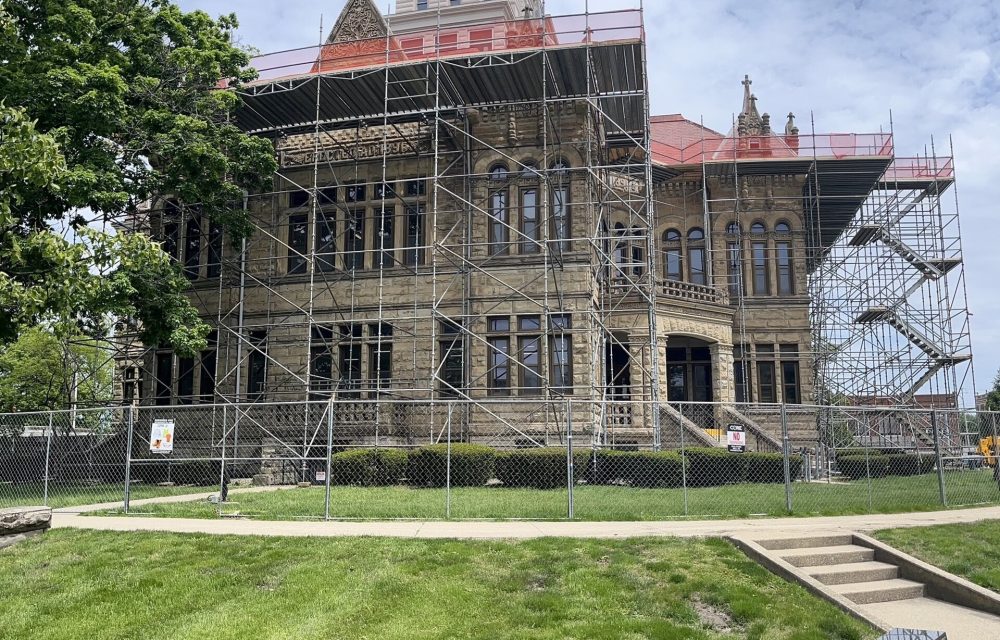 Edgar County Courthouse Paris IL Stairtower